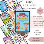 Kids Activity Mega Bundle – Fun & Learning Worksheets