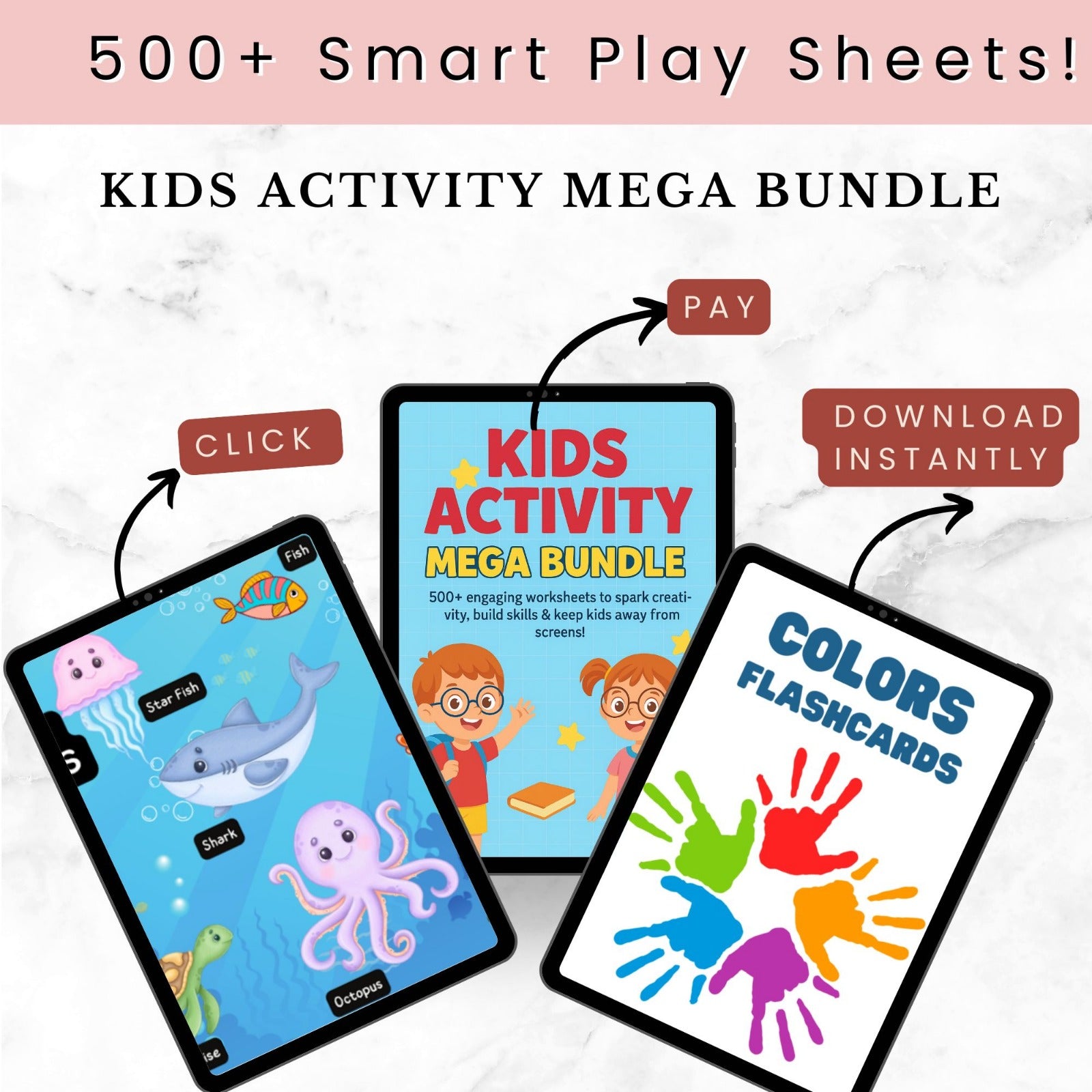 Kids Activity Mega Bundle – Fun & Learning Worksheets